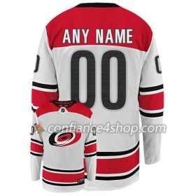 Adidas Maillot de Hockey Carolina Hurricanes Personnaliser Blanc Authentic - Homme